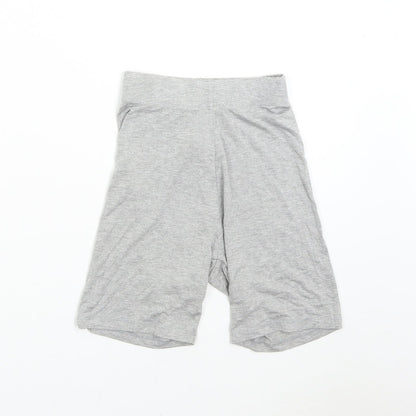 Missguided Womens Grey   Sweat Shorts Size 4