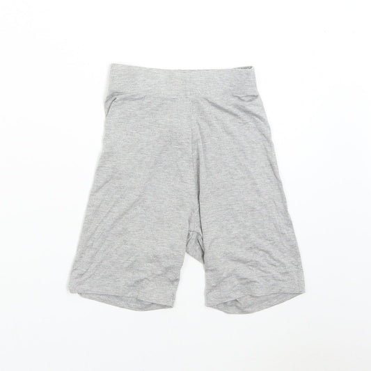 Missguided Womens Grey   Sweat Shorts Size 4