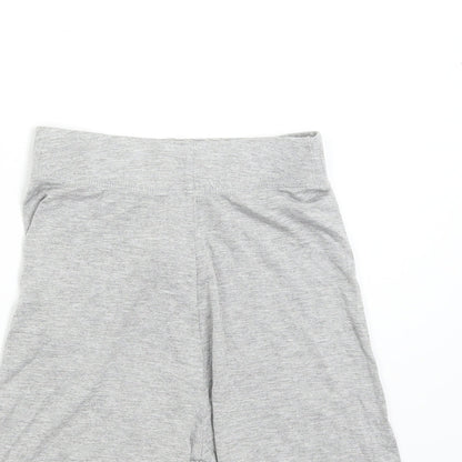 Missguided Womens Grey   Sweat Shorts Size 4