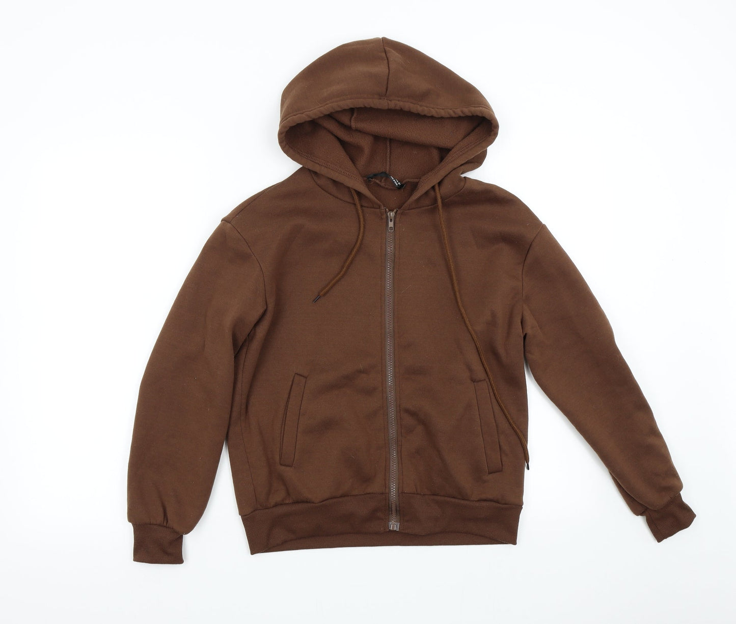 SheIn Womens Brown   Full Zip Hoodie Size XS