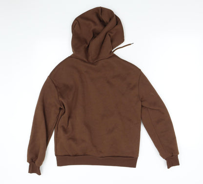 SheIn Womens Brown   Full Zip Hoodie Size XS