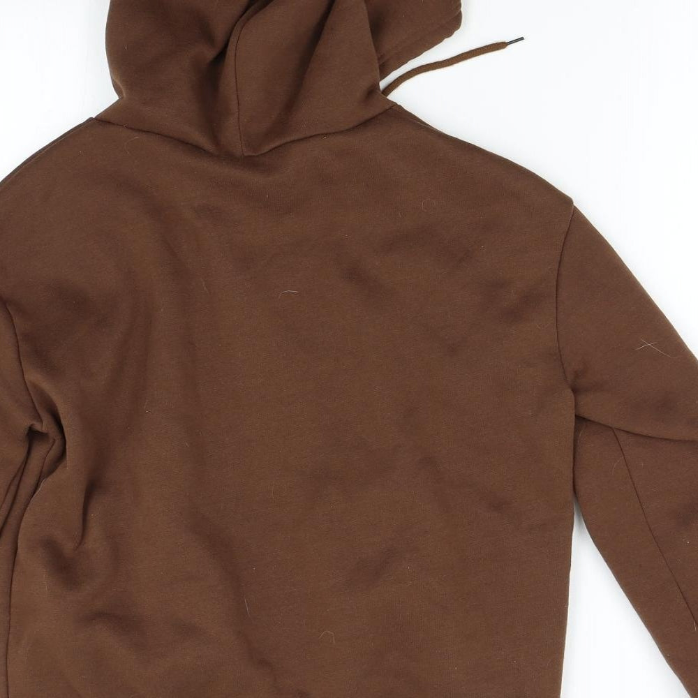 SheIn Womens Brown   Full Zip Hoodie Size XS