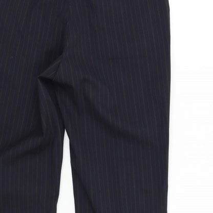 Karl Jackson Womens Blue Striped  Trousers  Size 32 L26 in - Short