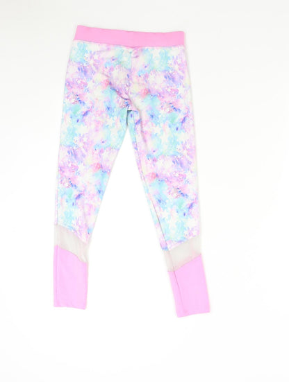 TU Girls Pink   Jogger Trousers Size 9 Months
