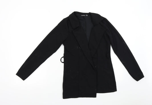 Boohoo Womens Black   Jacket Blazer Size 10