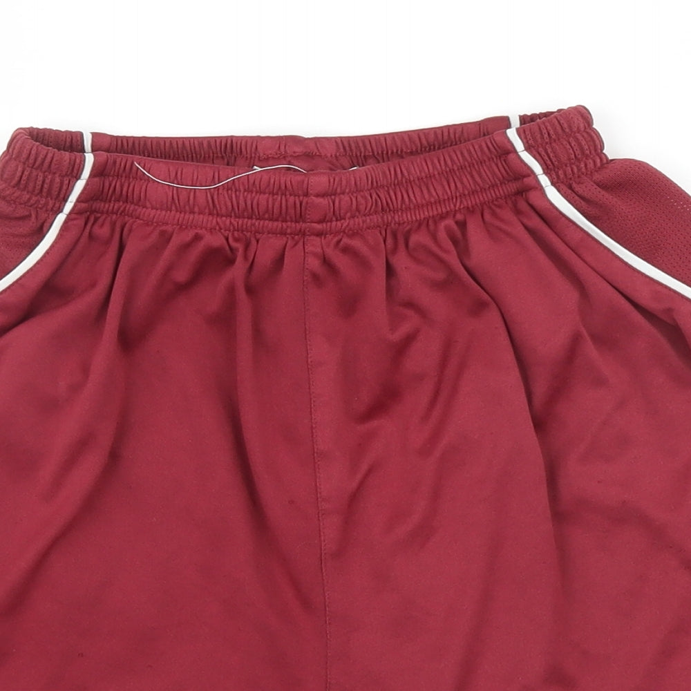 Preworn Boys Purple   Sweat Shorts Size 8 Years