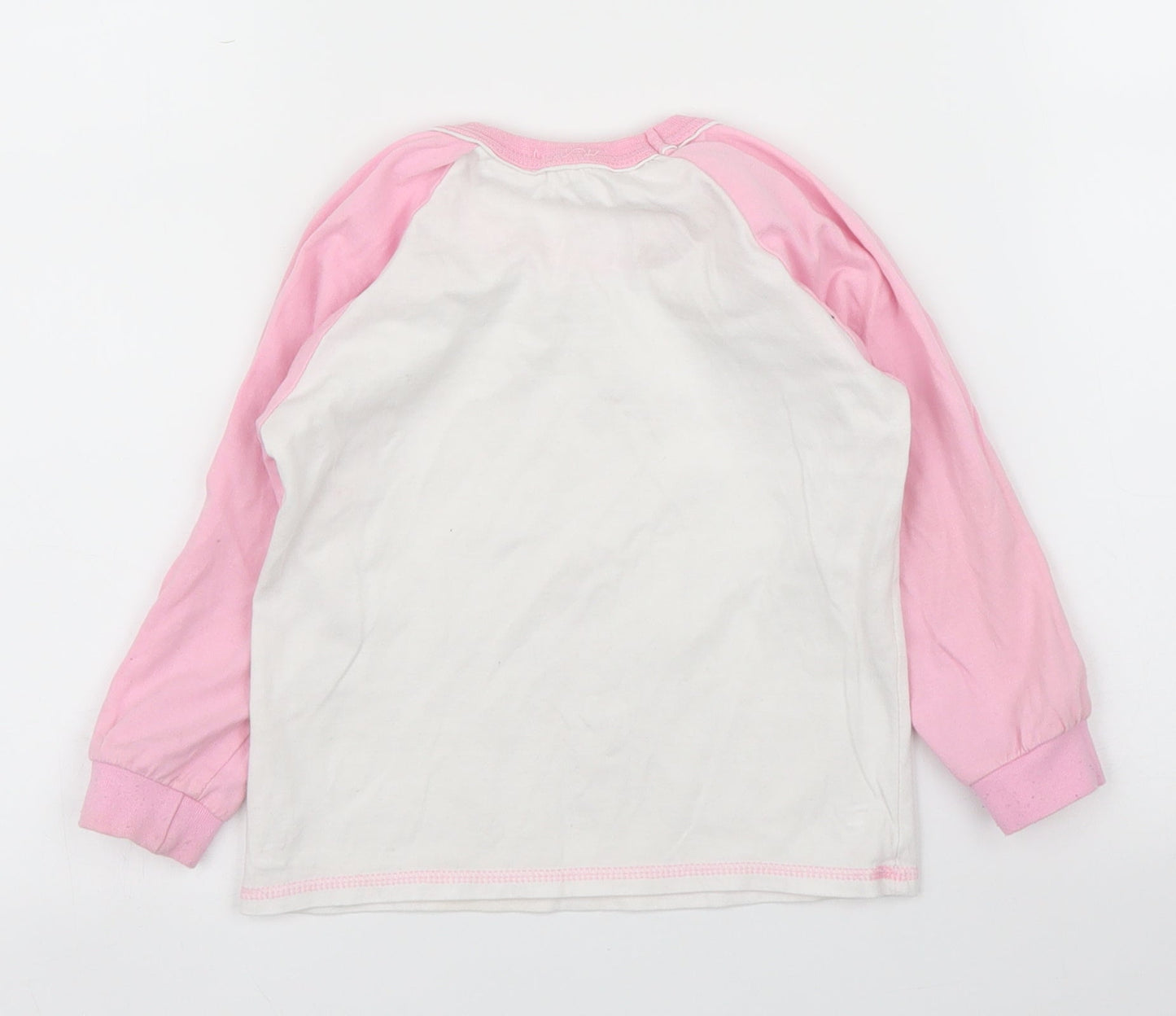 Preworn Girls Pink   Basic T-Shirt Size 2 Years