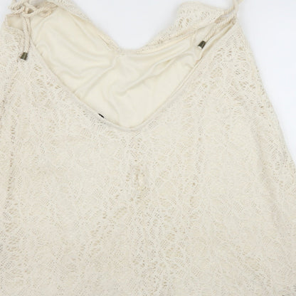 Womens UK Size L Pull&Bear Ivory Camisole Blouse