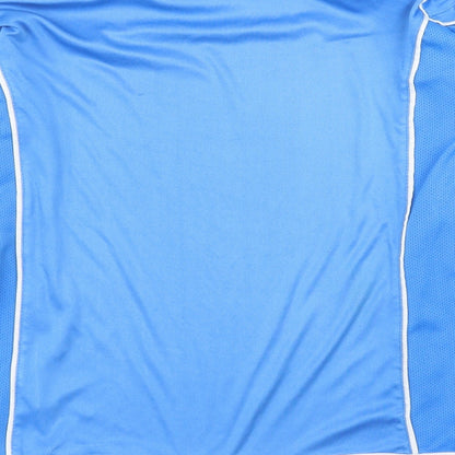 Edallion Boys Blue   Basic T-Shirt Size 13-14 Years  - Football