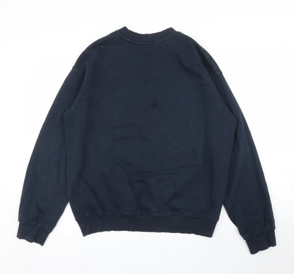Womens UK Size M H&M Blue Pullover Jumper