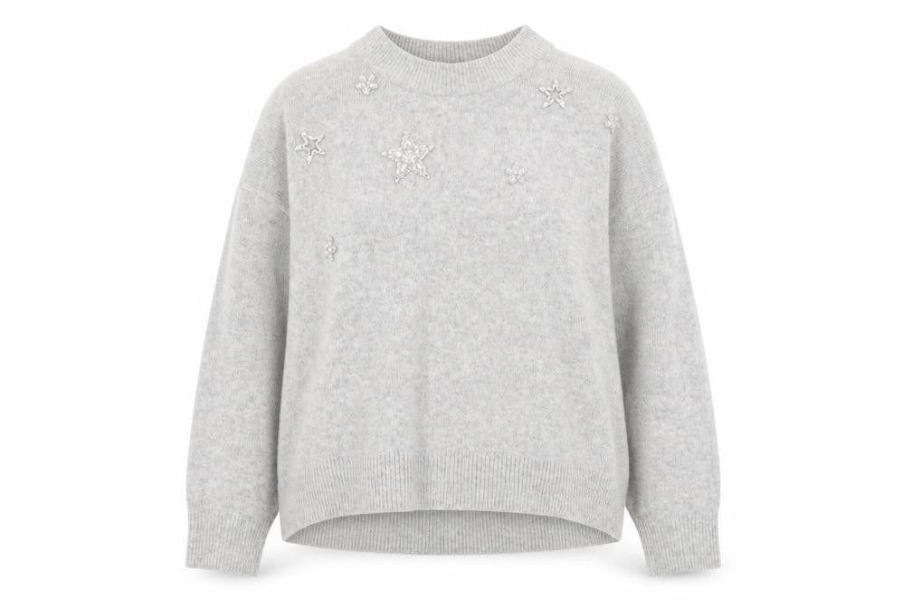 Womens UK Size M H&M Grey Pullover Jumper