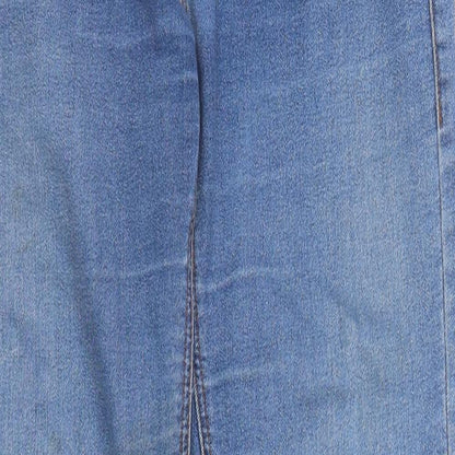 Pull&Bear Womens Blue  Denim Skinny Jeans Size 8 L27 in