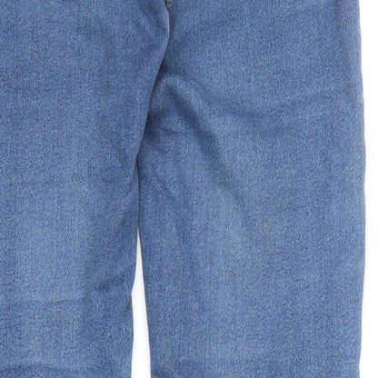 Pull&Bear Womens Blue  Denim Skinny Jeans Size 8 L27 in