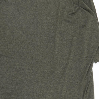 Womens UK Size S New Look Green Basic Blouse
