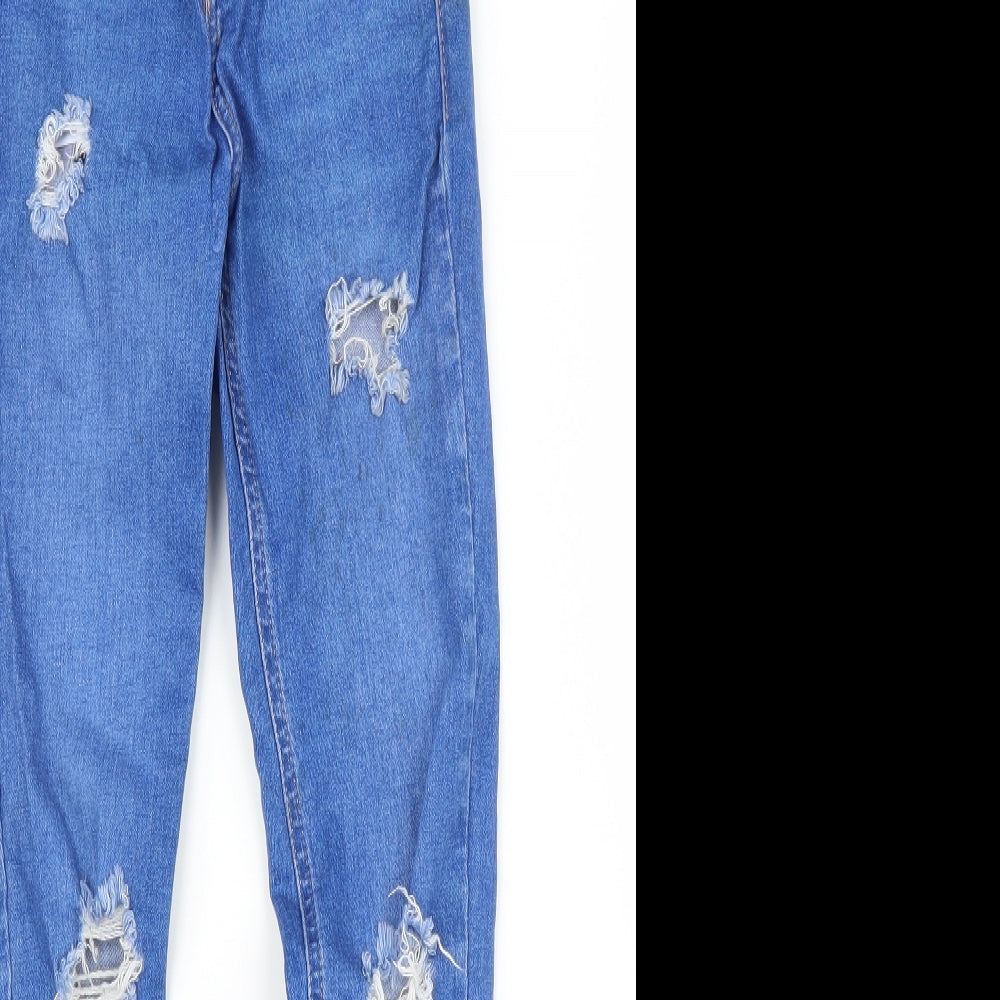 New Look Girls Blue  Denim Skinny Jeans Size 11 Years