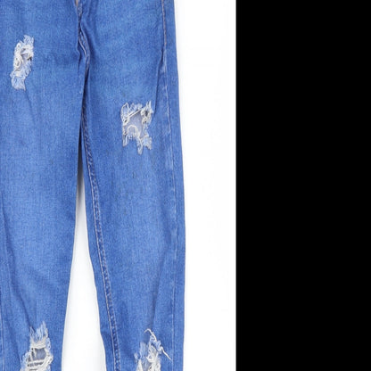 New Look Girls Blue  Denim Skinny Jeans Size 11 Years