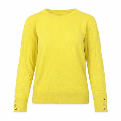 Womens UK Size 12 Dorothy Perkins Yellow Pullover Jumper