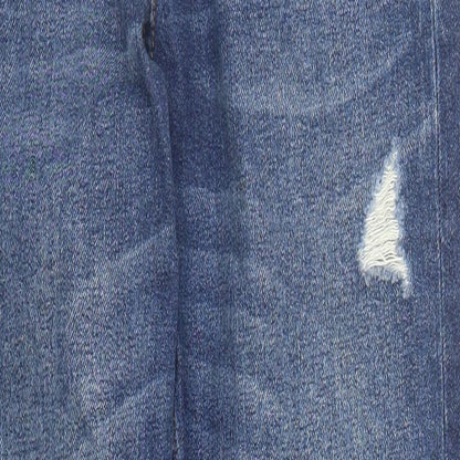 Monkl Mens Blue  Denim Boyfriend Jeans Size 26 in L28 in