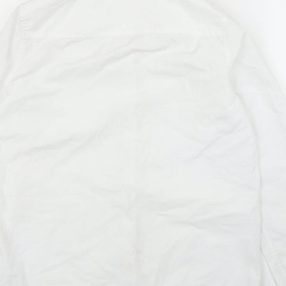 F&F Girls White   Basic Button-Up Size 12 Years