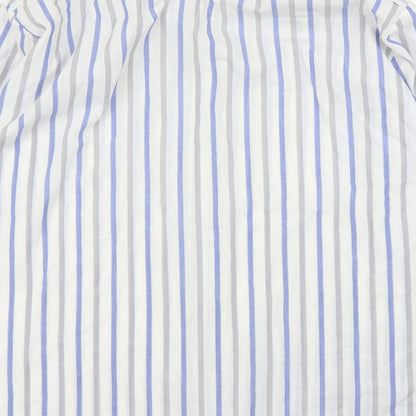 Mens UK Size L Peter England White  Button-Up Long Sleeve Casual Shirt