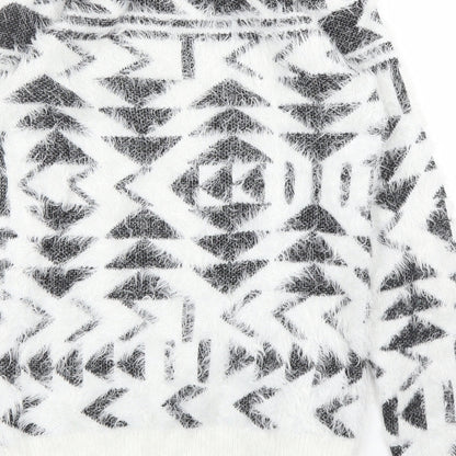 Womens UK Size XS ESMARA White Pullover Jumper