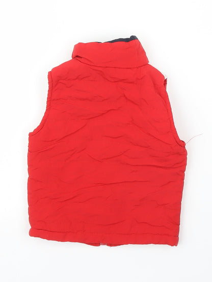Sweet & Soft Baby Red   Gilet Jacket Size 18 Months