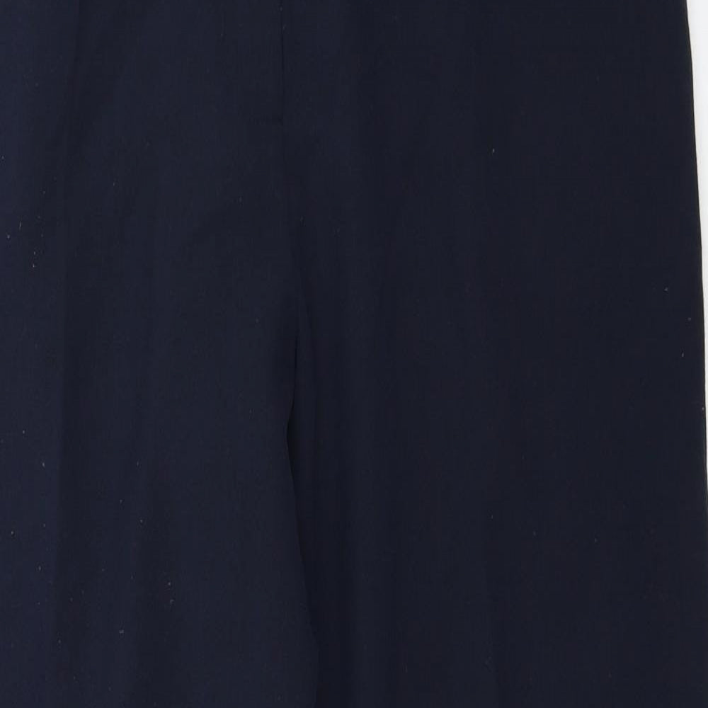 Womens UK Size 14 julipa Regular Fit  Blue Trousers