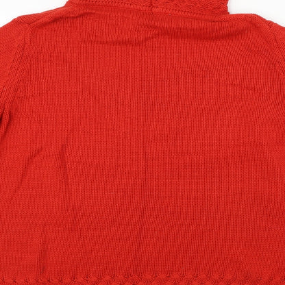 Oscar b Womens Red   Pullover Jumper Size L