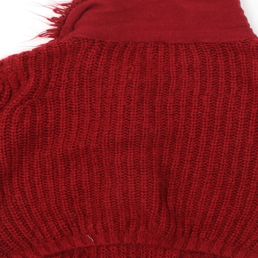 Strawberry Faire  Girls Red   Cardigan Jumper Size 4 Years