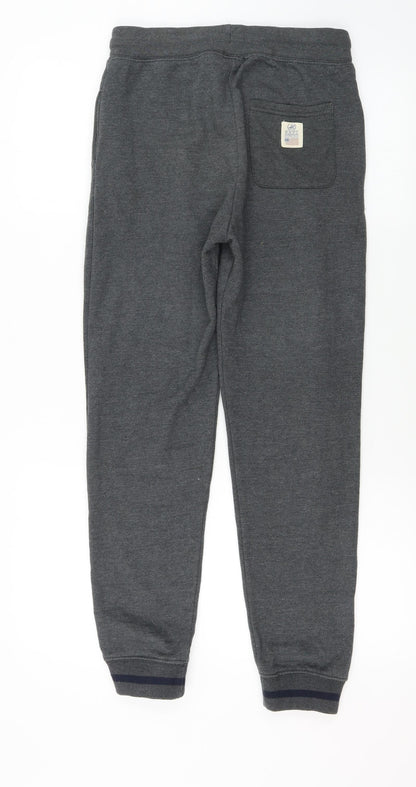 Mens UK Size 28 in Beverly Hills Polo Club Regular Fit Sweatpants Grey Trousers