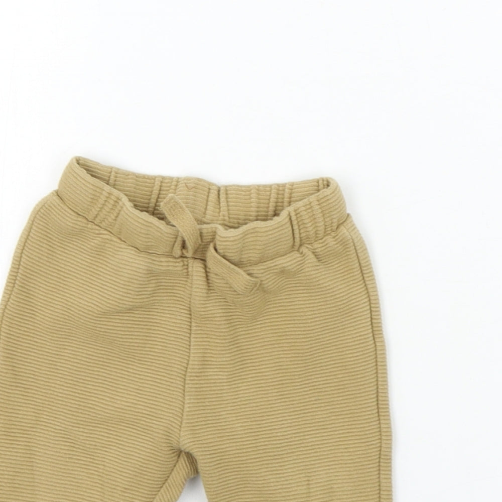 H&M  Boys Beige   Sweatpants Trousers Size 9 Months
