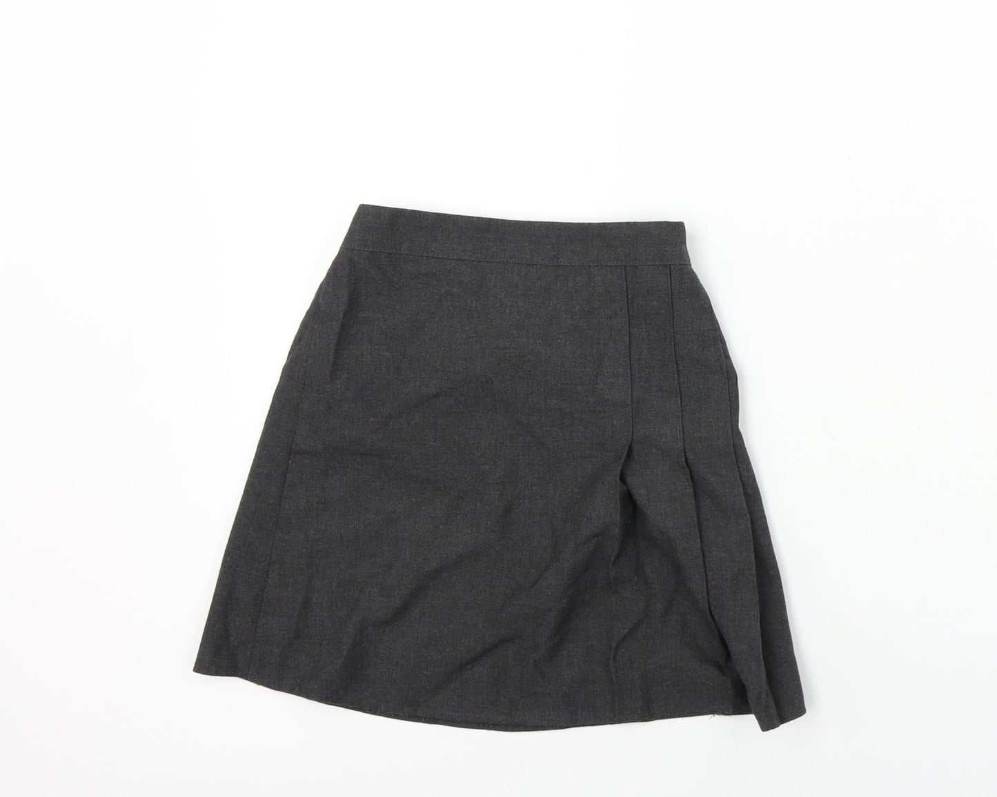 BHS  Girls Grey   A-Line Skirt Size 7 Years