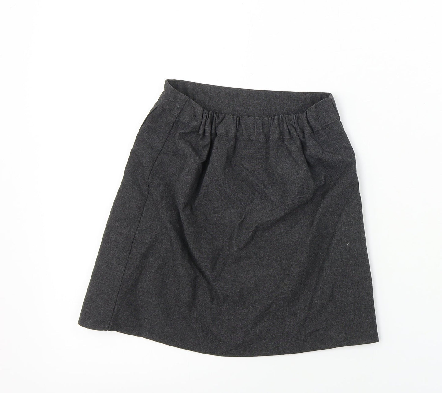 BHS  Girls Grey   A-Line Skirt Size 7 Years