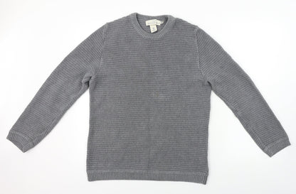 H&M  Mens Grey   Pullover Jumper Size M