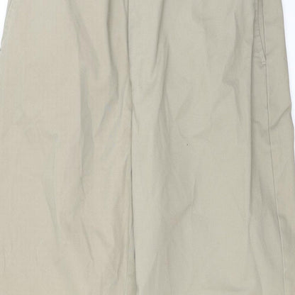 Mens UK Size 36 in Simon Taylor Regular Fit Cargo Beige Trousers
