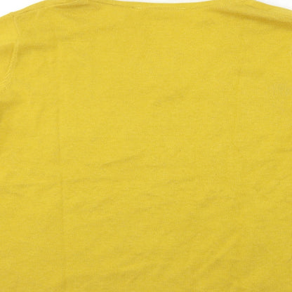 Womens UK Size 20 Bonmarché Yellow Pullover Jumper