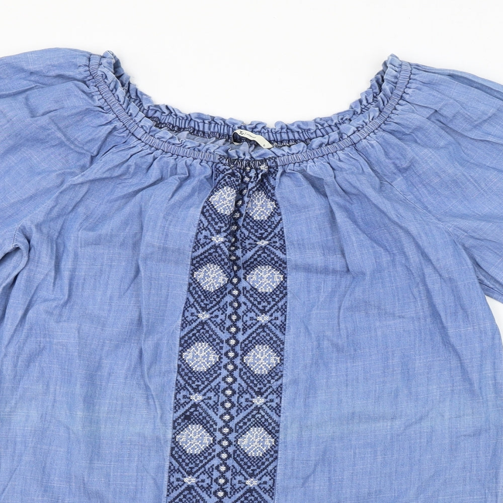 TU Womens Blue   A-Line  Size 10