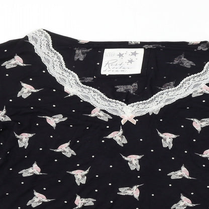 Marks and Spencer  Womens Black   Basic Blouse Size 10