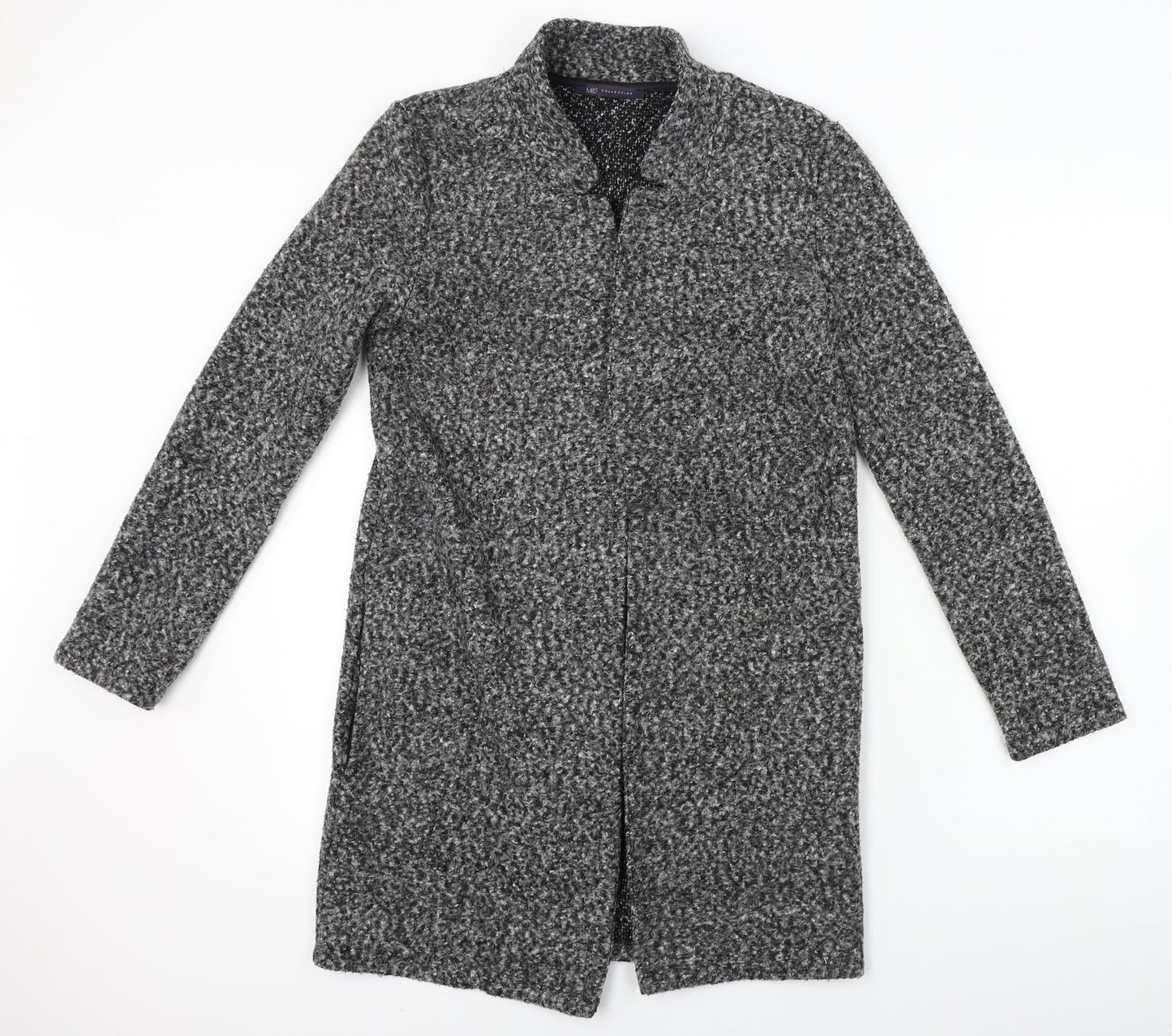 Womens UK Size 8 Marks and Spencer Grey Cardigan Jumper