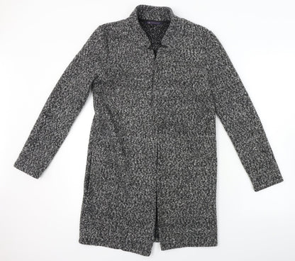 Womens UK Size 8 Marks and Spencer Grey Cardigan Jumper