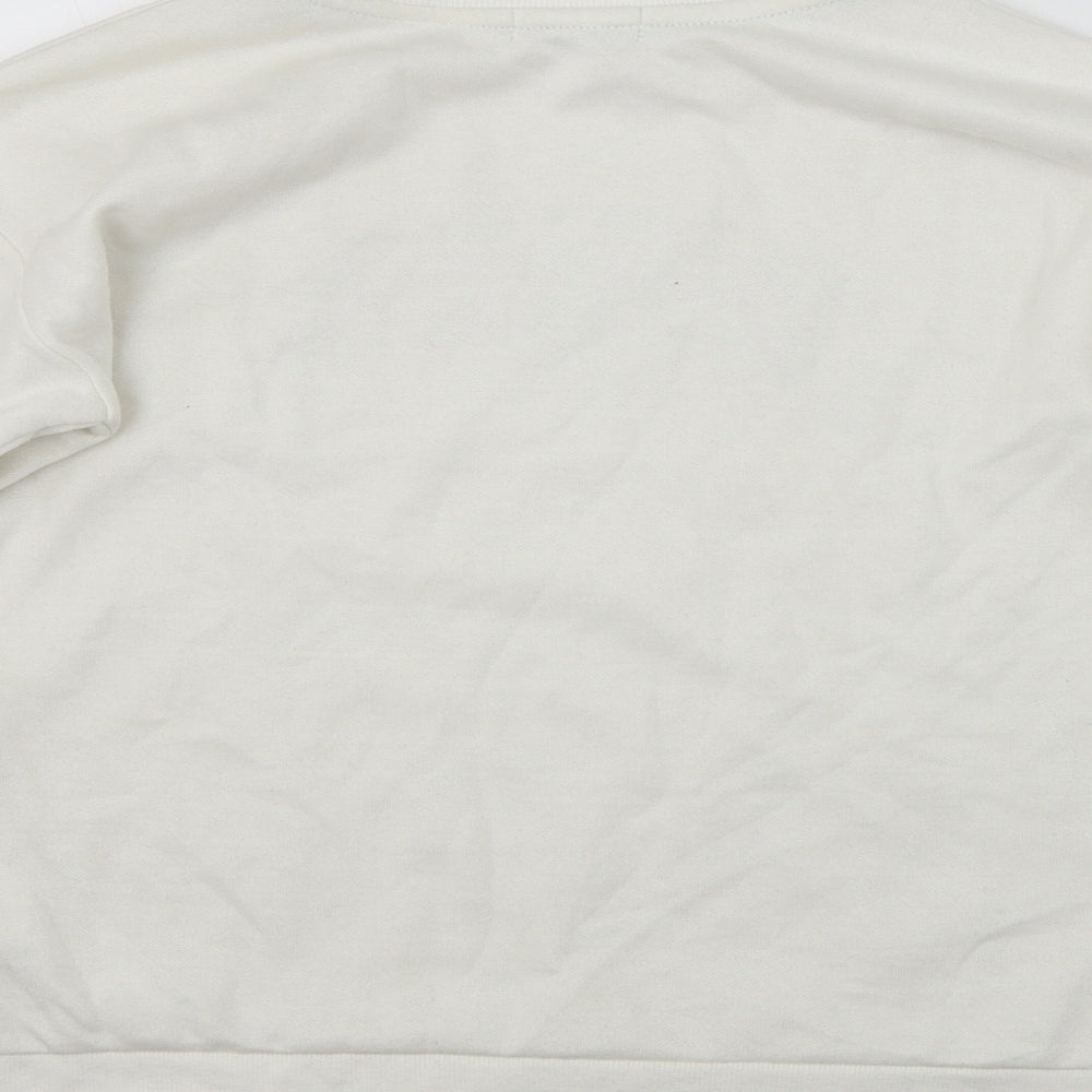 Primark  Girls White   Pullover Jumper Size 11-12 Years