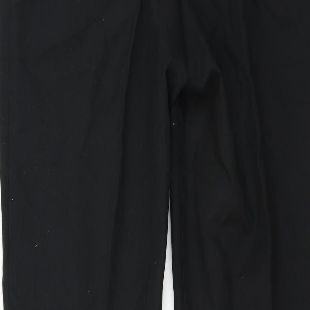 Womens UK Size 12 NEXT Regular Fit  Black Trousers