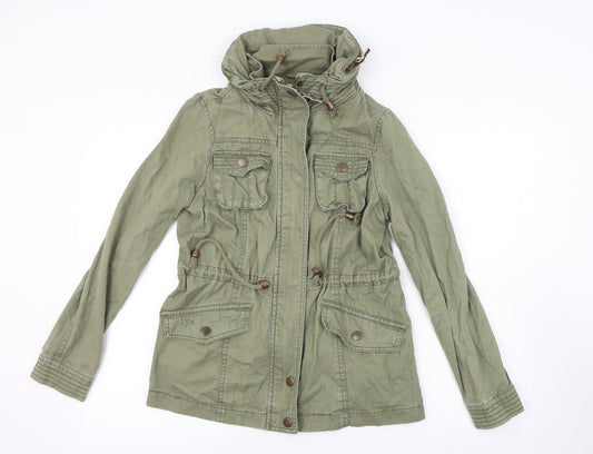 New Look  Womens Green   Jacket Coat Size 8