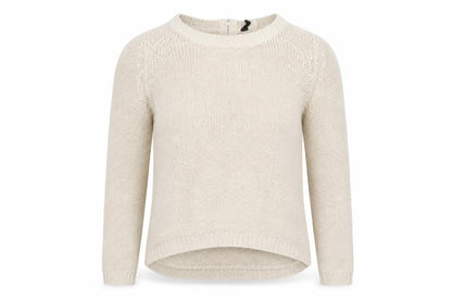 Womens UK Size XS H&M Beige Pullover Jumper