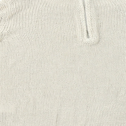 Womens UK Size XS H&M Beige Pullover Jumper