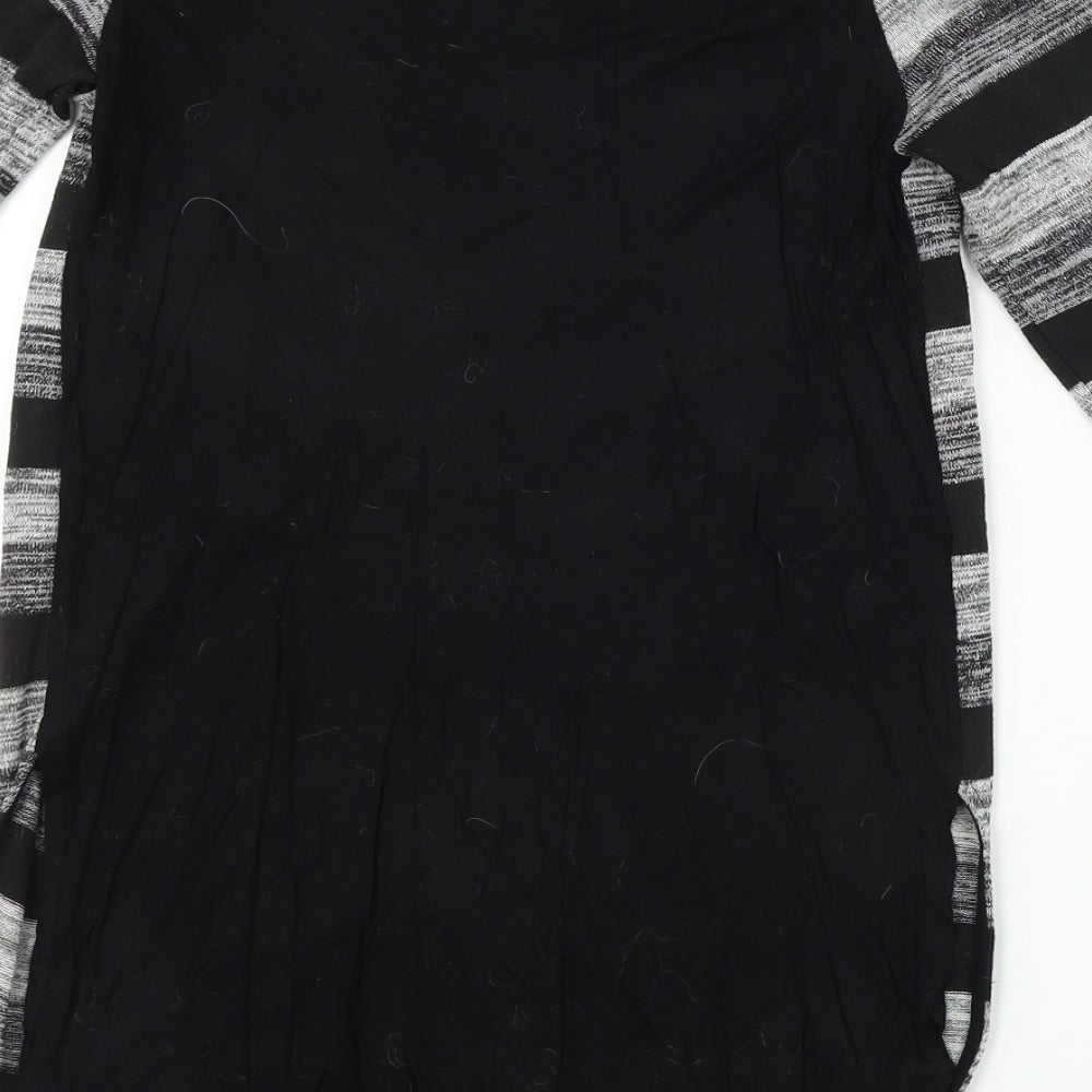 Womens UK Size S Stradivarius Grey Basic T-Shirt