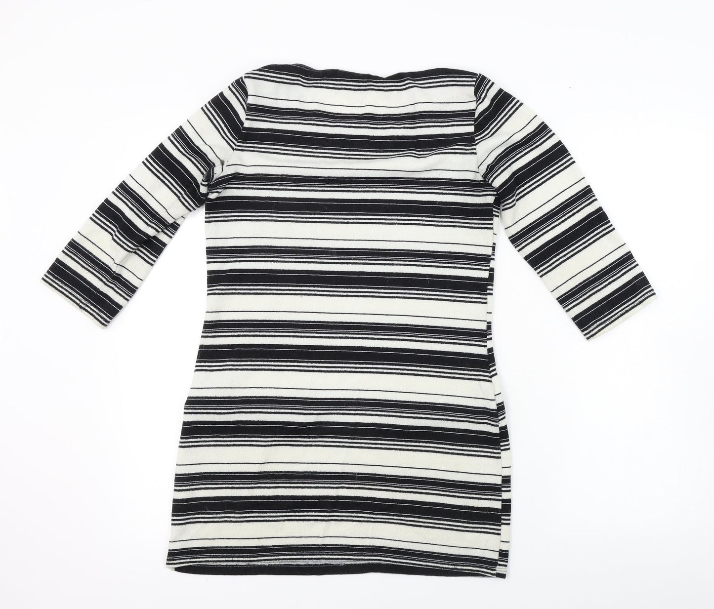 F&F  Womens Ivory Striped  Bodycon  Size 8