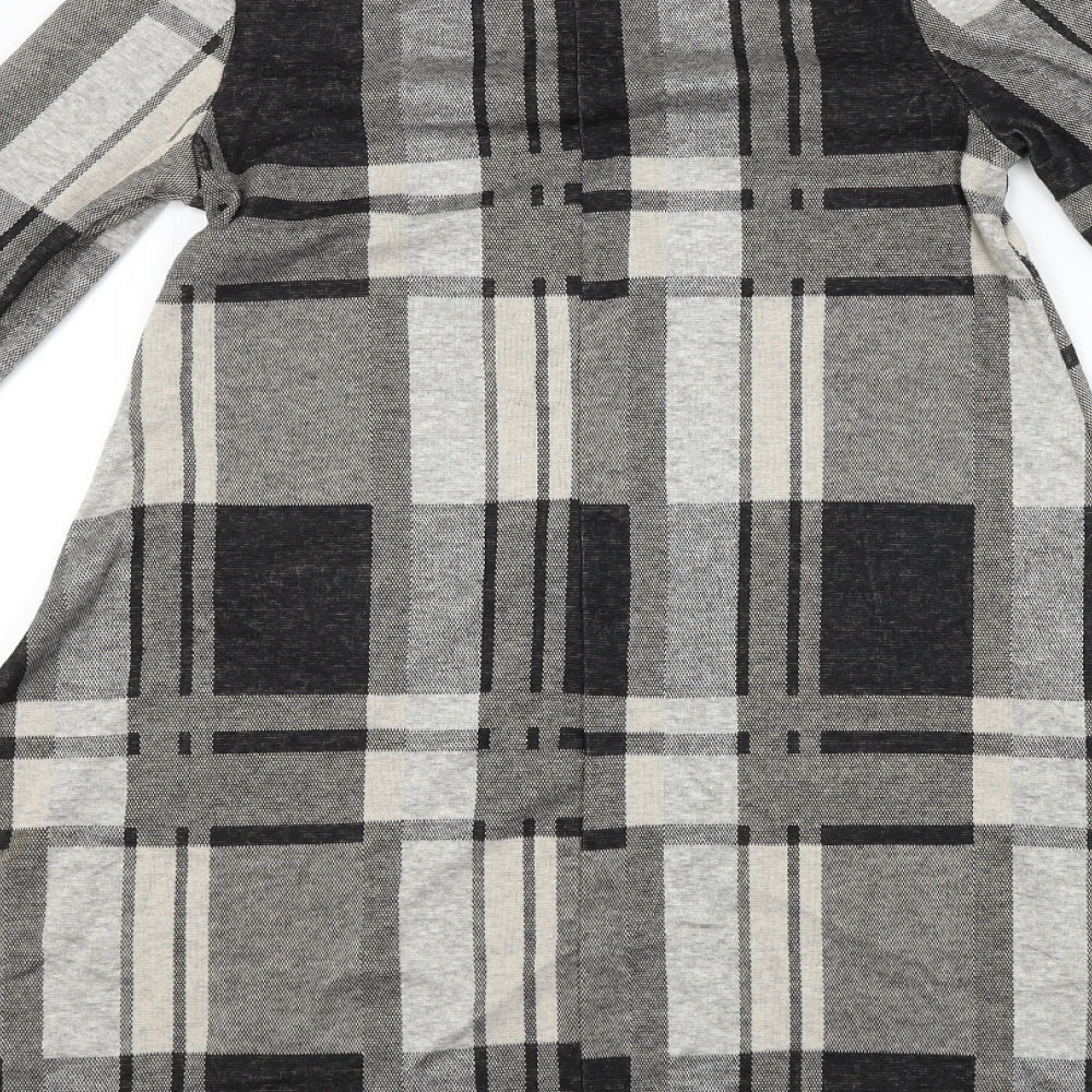 Atmosphere  Womens Grey Check  A-Line  Size 8