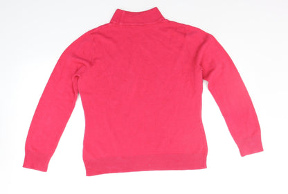 BHS Womens Pink   Pullover Jumper Size 10
