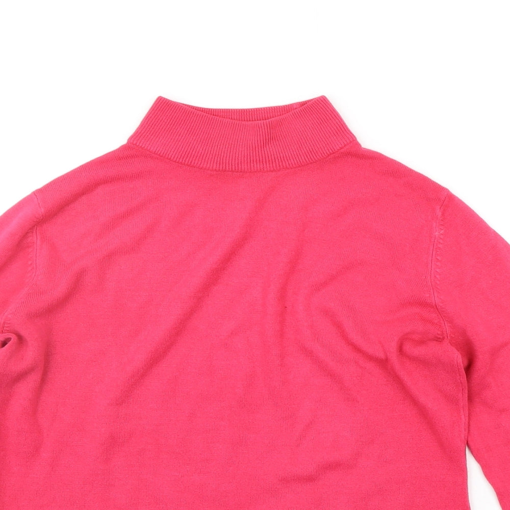 BHS Womens Pink   Pullover Jumper Size 10